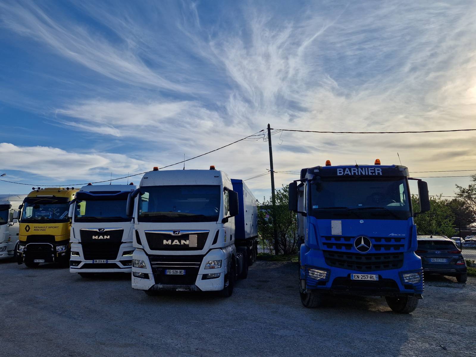 Transport de bennes pour chantier à Fos-sur-Mer 13270 près de Marseille